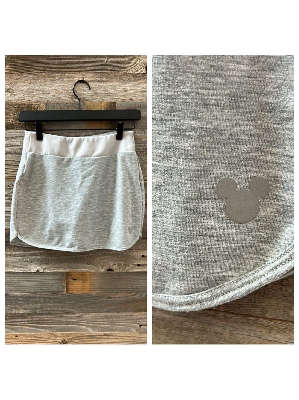Disney Gray Athletic Skort Micky Size XS